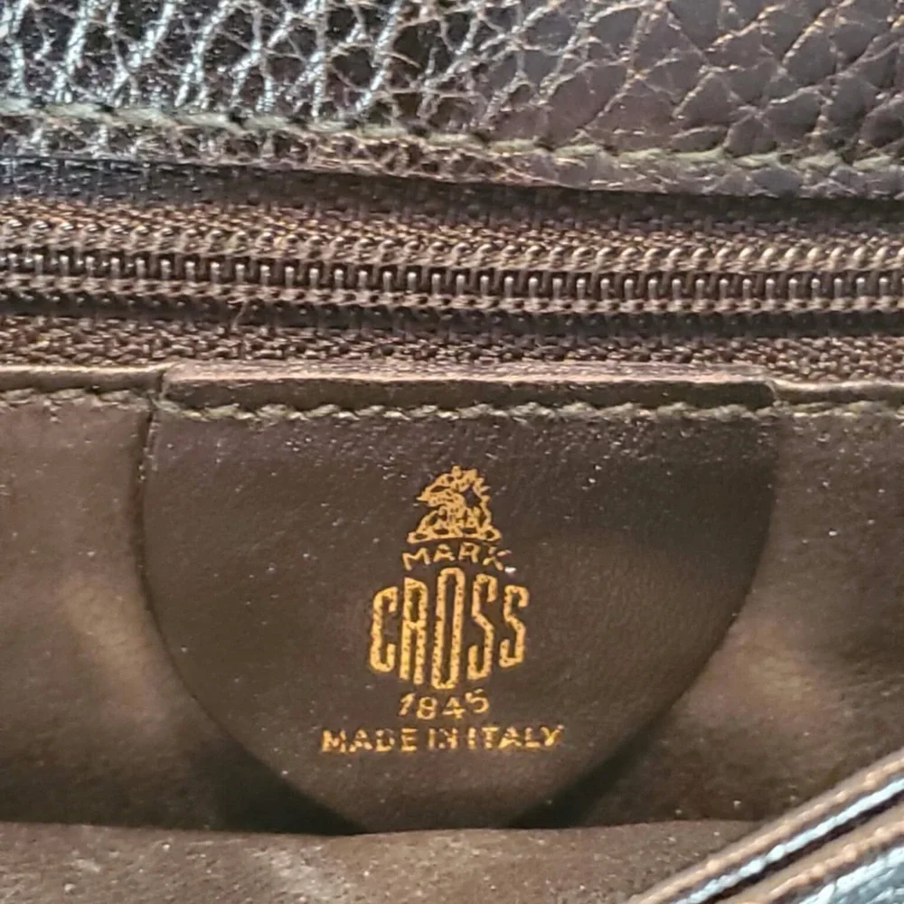 Mark Cross Black Pebble Leather Cross / Belt Bag EVC - Picture 8 of 8